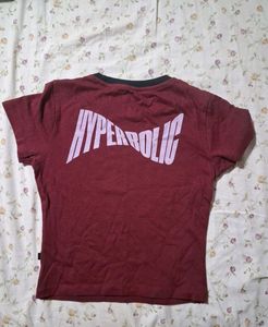 Roadster Typography Printed T-Shirt