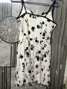 Floral Lace Corset Dress