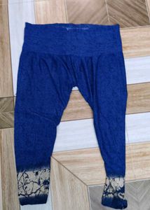 blue kurtha set.