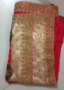 Vintage very heavy saree
