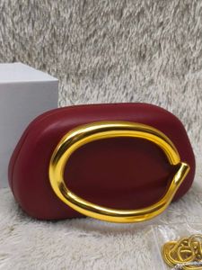 zara viral clutch maroon Edition