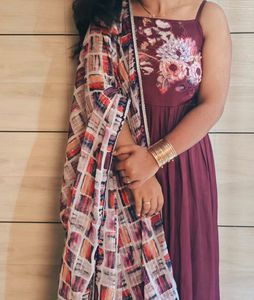 Beautiful Pink Floral Dress