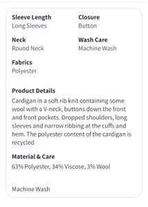 H&amp;M Knit Cardigan
