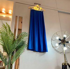 ZARA Royal Blue Maxi Skirt