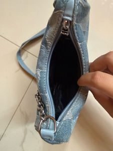 Denim Shoulder Bag