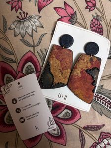 Boho Geometric Statement Earrings