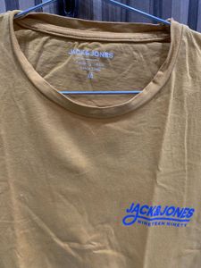 Jack &amp; Jones Mustard T-Shirt