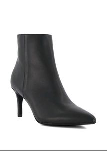Classic Black Heeled Boots