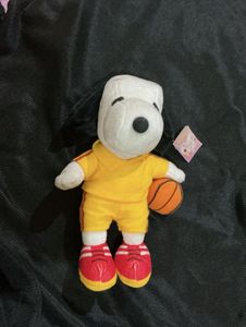 snoopy basketball plush