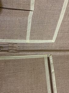 Brand New Lotus Designed Jute Bag