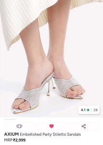 Sparkling Pointed Toe heel