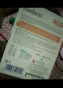 Banjara's Multani Mitti Sandal Face Pack