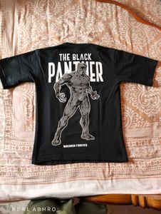 🔥 Black Panther Graphic T-Shirt | M Size |
