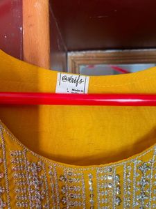 Beautiful Yellow Ethnic Gown