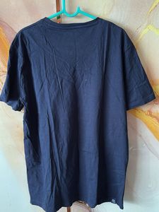 Men's Navy Blue Graphic T-Shirt