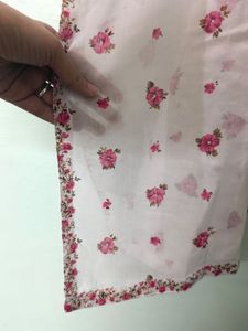 Pretty Pink Floral Kurta