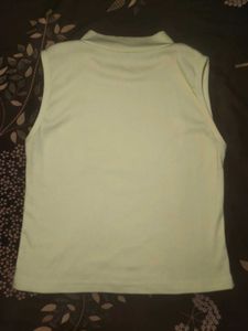 Sleeveless Mock Neck Top