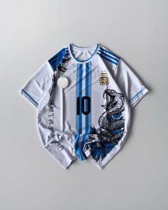 Messi White & Blue Snake Jersey