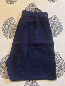 Comfortable Dark Blue Palazzo Pants