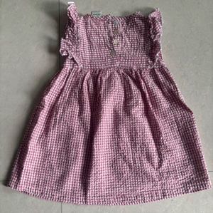 Cute Cherry Gingham Dress
