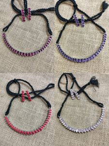 Beautiful Semi-precious Stone Necklace Set 😍