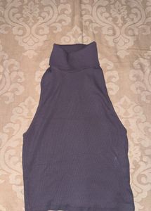 ZARA Sleeveless Turtleneck Top