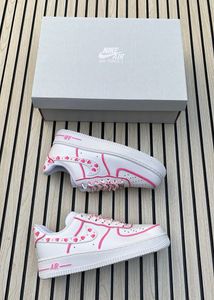 Nike Air Force 1 Custom Pearl Sneakers
