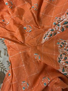 pure cotton kurti set