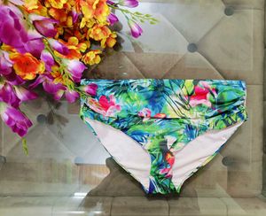 🎀Tropical Print High-Waist Bikini Bottom🎀