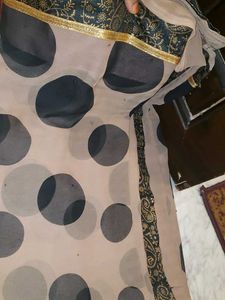 Designer Black Paisley Blouse