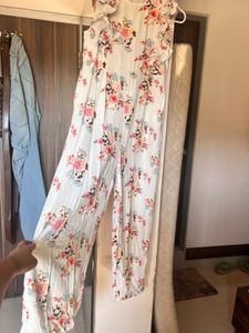 Floral Print Maxi jumpsuit 13-14 years