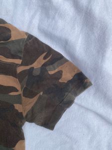 decathlon demanding Camouflage Print T-Shirt