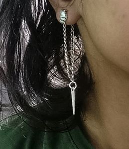 No Pierce Kpop DoubleChain Earcuff