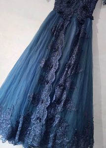 Beautiful Barbie Gawn Navy Blue