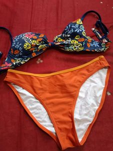 Floral Print Bikini Set