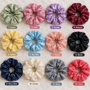 12 Piece Scrunchies pic any colour