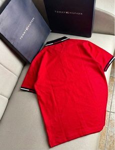 Tommy Hilfiger Red Polo Shirt