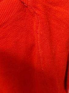 Red sweater