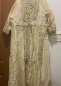 Elegant Kurta Set with Sequins