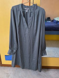 Chic V-Neck Tunic Top