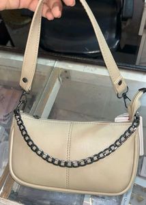 shoulder bag beige