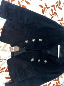 Black velvet blazer