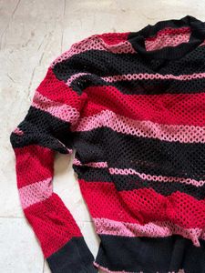 Chunky Knit Striped Sweater