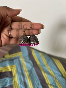 Red Stone Necklace &amp; Earring Set