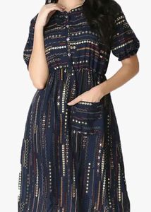 Navy Blue Dress