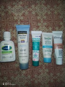 Sample Skincare Lot - Cetaphil, Neutrogena, Venusi