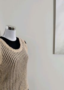 Crochet Woolen Vest