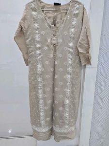 Elegant Embroidered tissue Kurta