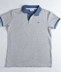 Men's Grey Lacoste Polo Shirt