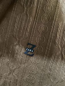 Zara Textured Polo T-Shirt